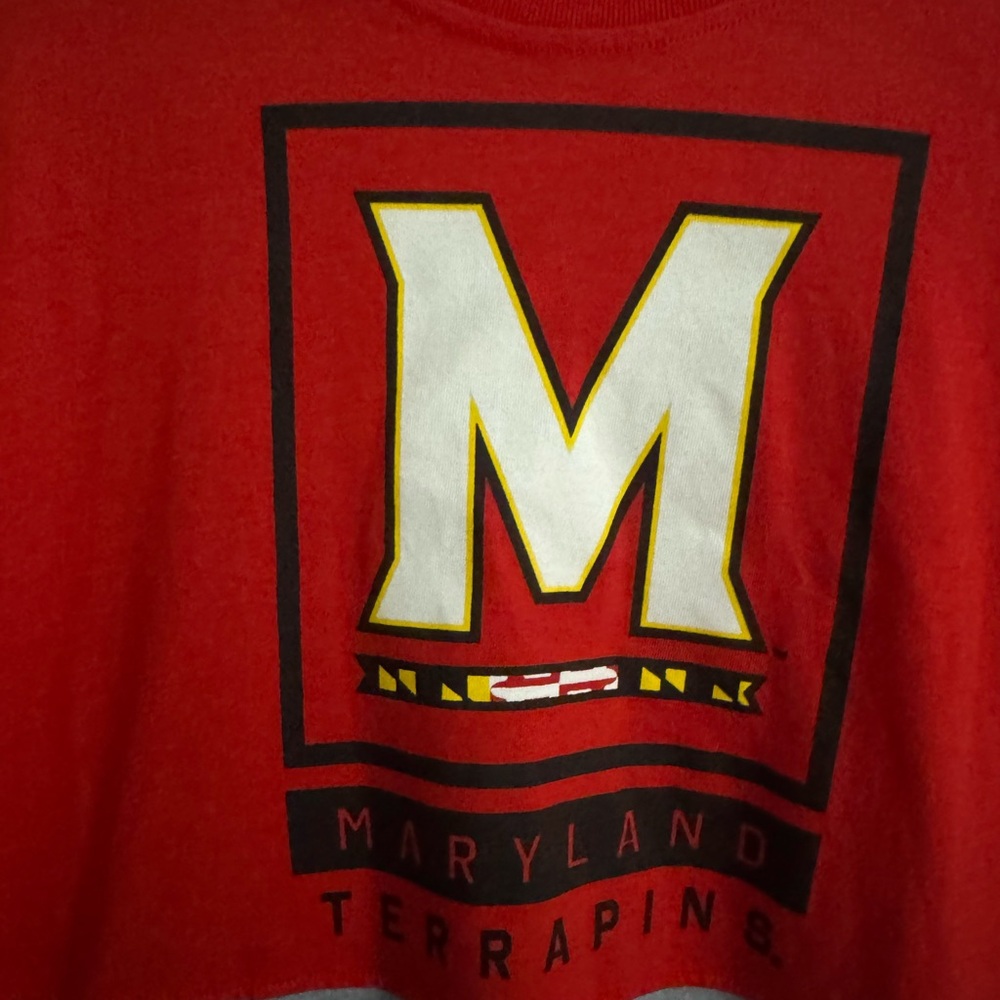 Under Armour Red and Gray T-Shirt